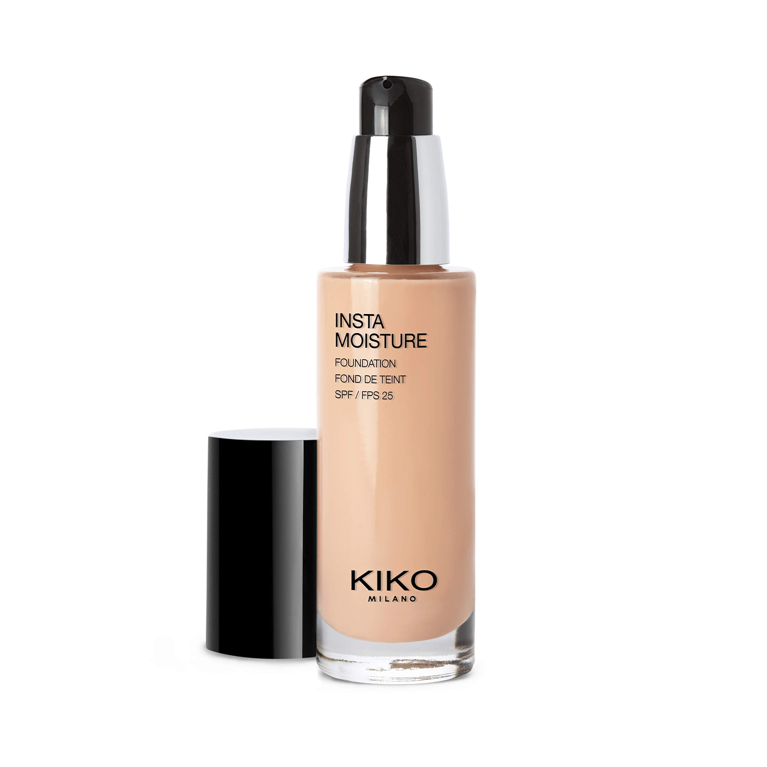 KIKO Milano Instamoisture Foundation 08 - 3R | Perfecting and moisturising SPF 25 liquid foundation