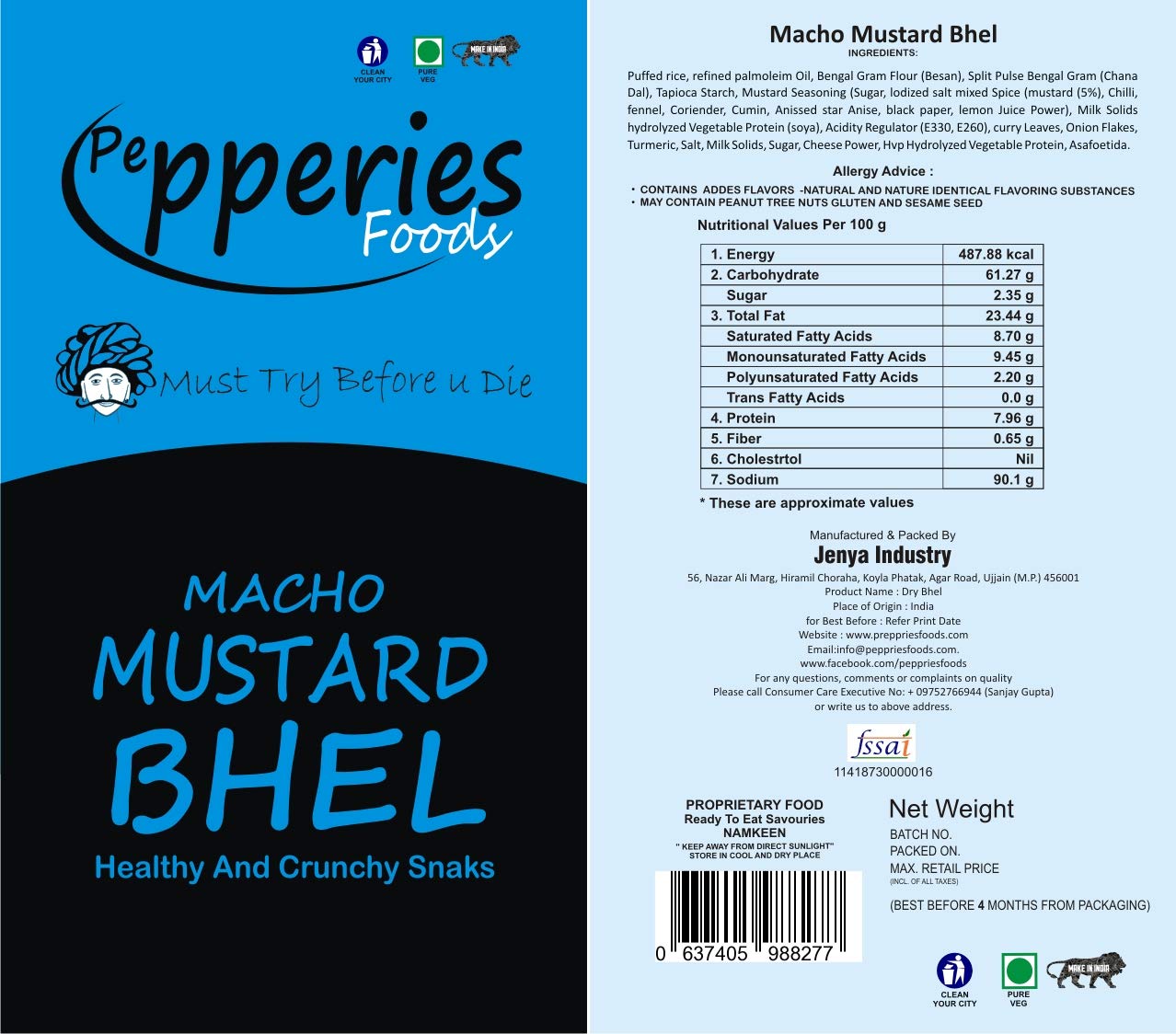 Macho Mustard Bhel (637405988277)