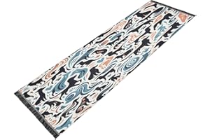 WELLDAY Black Dogs Runner Rug, Hallway Machine Washable Runner Rug 2x6 Soft Low Pile Non-Slip Long Carpet Rugs for Hallways E