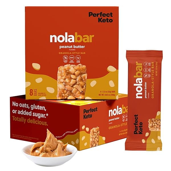 PERFECT KETO NOLA BARS | GLUTEN-FREE KETO GRANOLA...