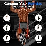 FitBeast Resistance Bands Set 5 Levels 170 lbs with Door Anchor view 3