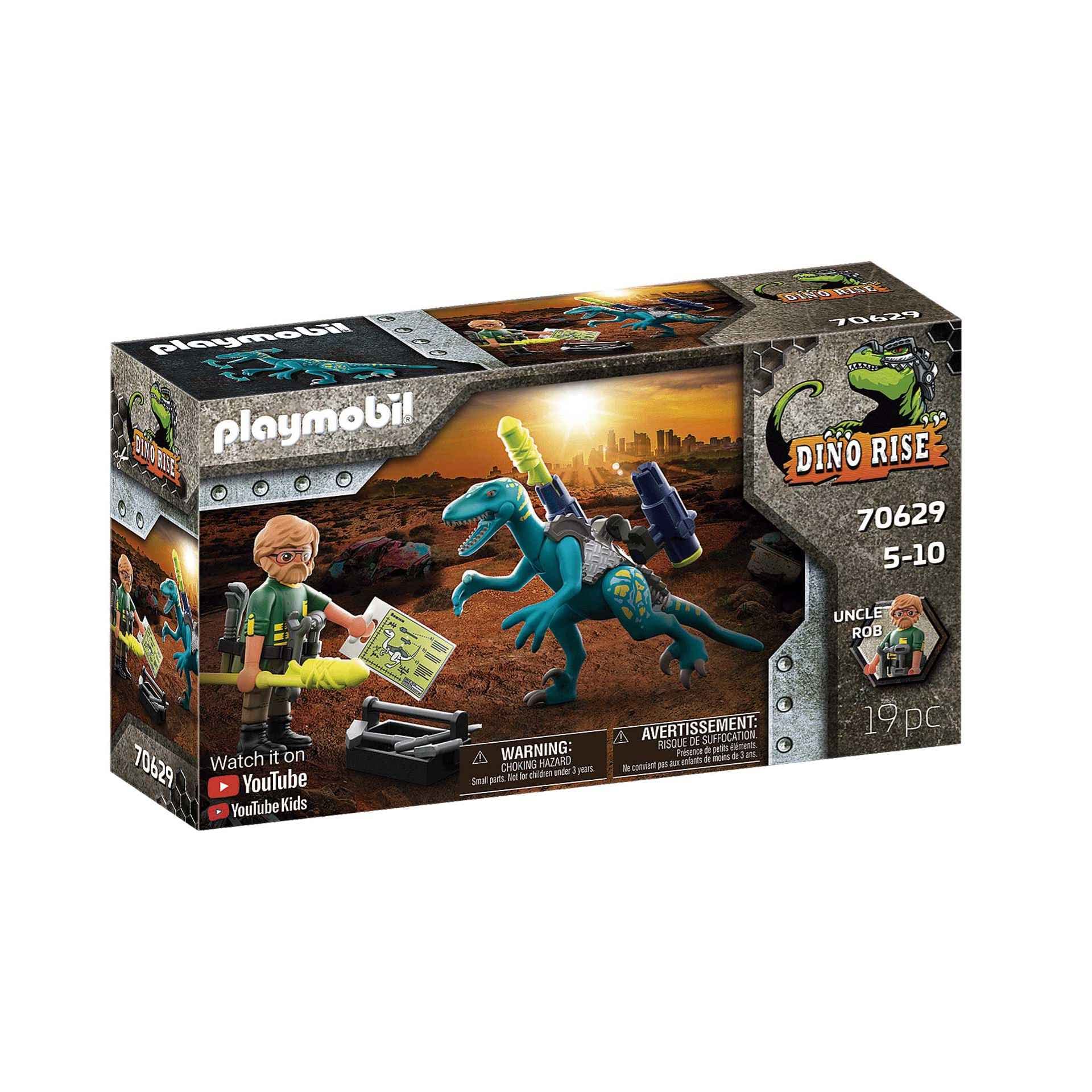 Playmobil Dino Rise 70629 Deinonychus : Ready for Battle, Ages 5+