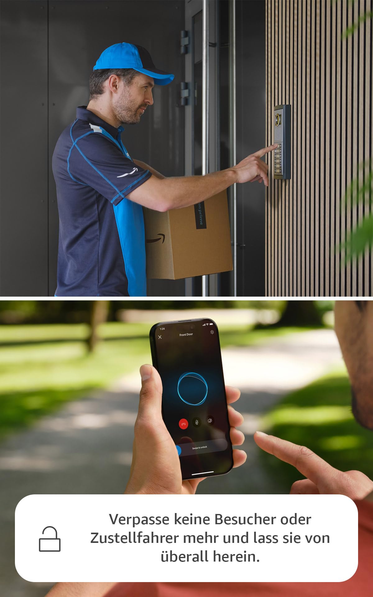 Ring Intercom Audio | Mach deine Gegensprechanlage intelligenter | Audio-Streaming, virtuelle Schlüssel und Fernzugriff | Zur Selbstinstallation 3