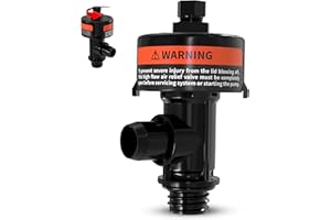 Aquatonics Air Relief Valve – Pressure Relief Valve 98209803 Replacement for FNS, FNS Plus, SMBW 2000 Series and 4000 Series, Clean and Clear – Pool Filter Valve for Pressure Release