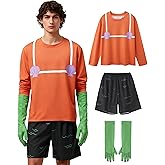 WXCTEAM Halloween Costume Men Sailor and Mermaid Couple Set Cosplay Adult Costume