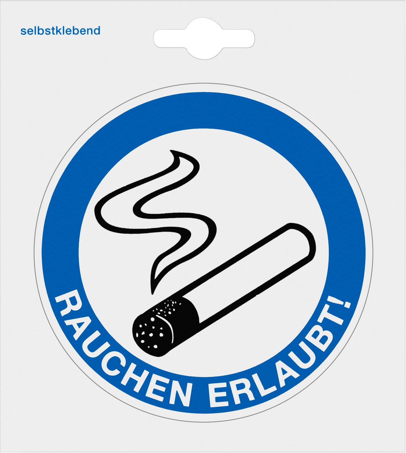 Meister Adhesive Sign No Entry Symbol Sticker/Information Sign/Doorplate/Sign – Mandatory Sign/Commercial Products Property Marking, 512190