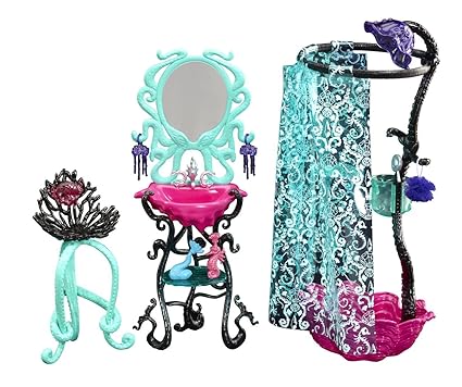 Mattel Monster High Lagoona Blue Shower Playset