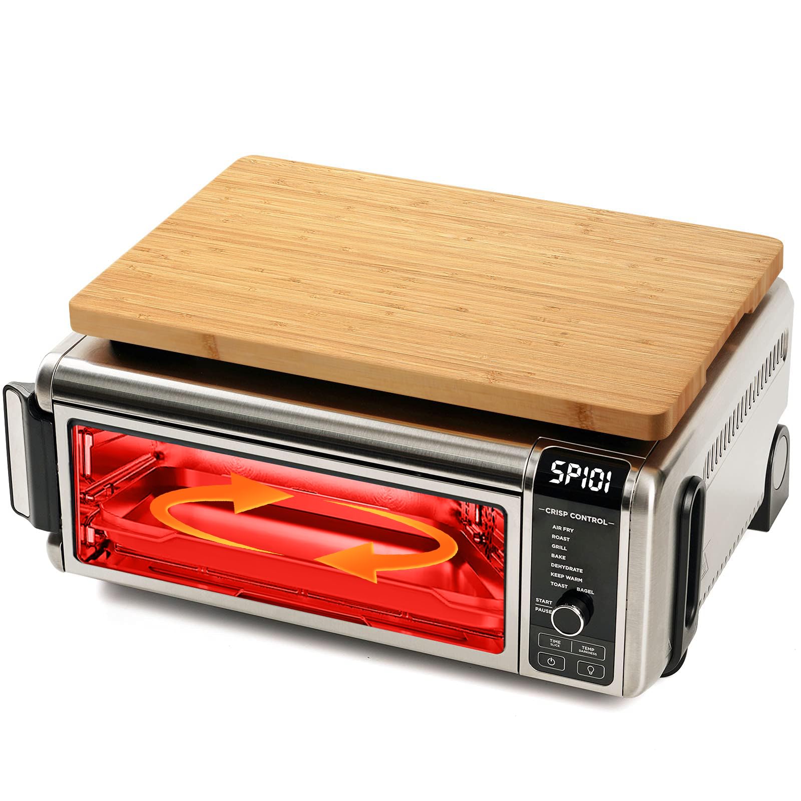 Ninja Foodi SP101 SP201 SP301 SP351 DCT401 DCT402 Air Fryer Oven Safe Heat Resistant Cutting Board Ninja Foodi Air Fryer Convection Oven Safe Creates Storage Space