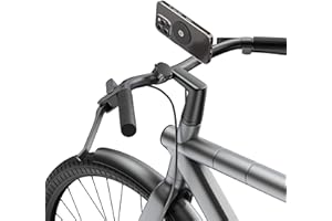 Shapeheart - Magnetic Bike Phone Holder with Extra-Thin Steel Plate | Anti Reflection | Phone Mount for Bike Handlebars or Forks | Universal Bike Accessory