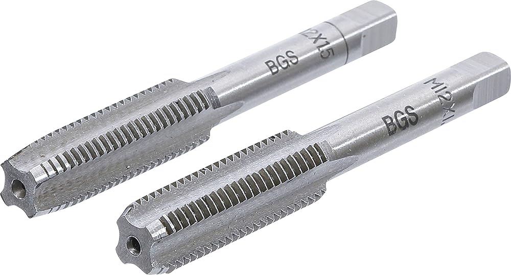 BGS 1900-M12X1.5-B Tap Set Starter and Plug M12 x 1.5 2 pcs