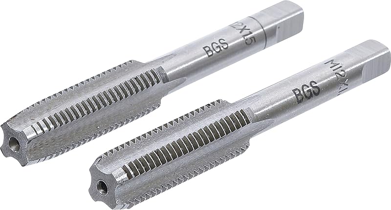 BGS 1900-M12X1.5-B Tap Set Starter and Plug M12 x 1.5 2 pcs