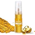 Edible Glitter Spray - 10g Edible Luster Dust Metallic Food Grade Coloring Glitter for Drinks, Cake Decorating, Baking - Edible Dust Powder Shimmer Dusting Powder for Icing,Chocolate,Candy(Amber Gold)