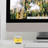 Miseyo Identity Theft Protection Roller Stamp Set Yellow 6 Refills Included view 6