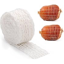 Filet à Viande Élastique 5m - Pour Jambon, Saucisse, Volaille - Coton Alimentaire