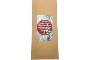 YOOGCORETT 2000 Strand Silvery Christmas Icicles Tinsel Shiny Tinsel for Christmas Tree Decorations Home Wedding Birthday Party Decor Supplies 18" Inch