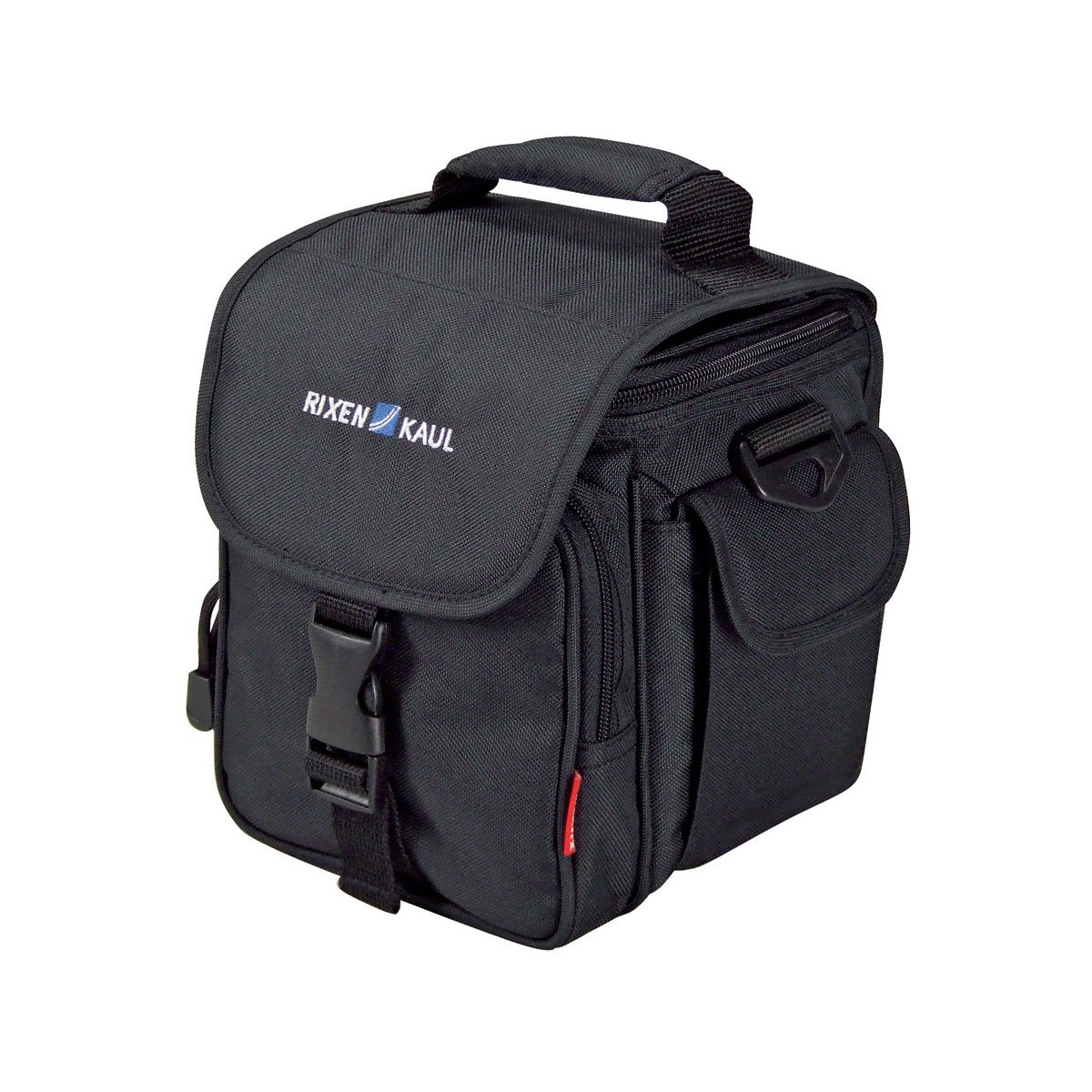 RIXENKAUL Rixen & Kaul Mini Allrounder Handlebar Bag - Black, 15 x 18 x 12 cm, 3.5 liters