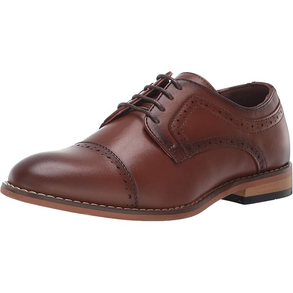 Zapatos Oxford Florsheim Niños - Piel Sintética Punta Cap Toe Cordones
