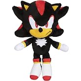 JAKKS Pacific Sonic The Hedgehog Plush 9-Inch Shadow Collectible Toy