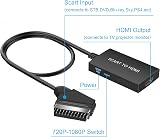uhddadi Scart to HDMI Converter with HDMI Cable Full HD 720P/1080P view 6