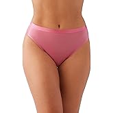Wacoal womens Inner Sheen Full Coverage Hi-cut Brief Panty, 871397