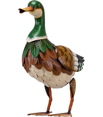 haitianxin Mallard Duck Outdoor Sculpture, Mallard Duck Animal