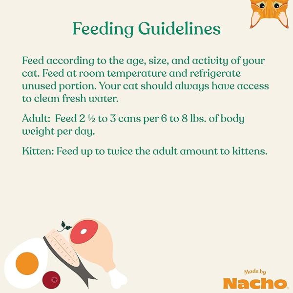 MADE BY NACHO PREMIUM MINCED WET CANNED CAT FOOD WITH HYDRATING BONE BROTH 3.0OZ (VARIETY PACK (12 COUNT) – CHICKEN AND HERRING, SALMON AND SOLE)