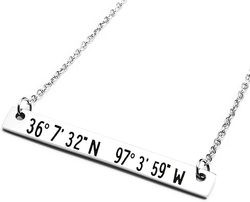 bar necklace for girlfriend