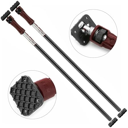 Piher 2 X Shape Base Load Rod Assembly Supports Ceiling Support