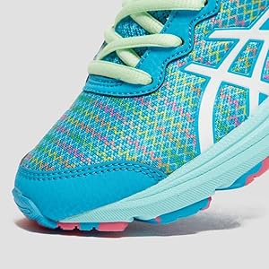 asics gel professional 14 4101 island blue netball trainers