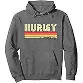 Retro Hurley Home State Cool 70s 80s Style Sunset Pullover Hoodie