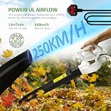 NETTA Mini Leaf Blower 3000W Ultra-Light 1.8kg Corded Car Dryer Patio Blower view 2