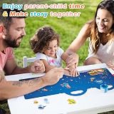 GUYUCOM 4 Pack Reusable Sticker Books Educational Toys for Kids view 6