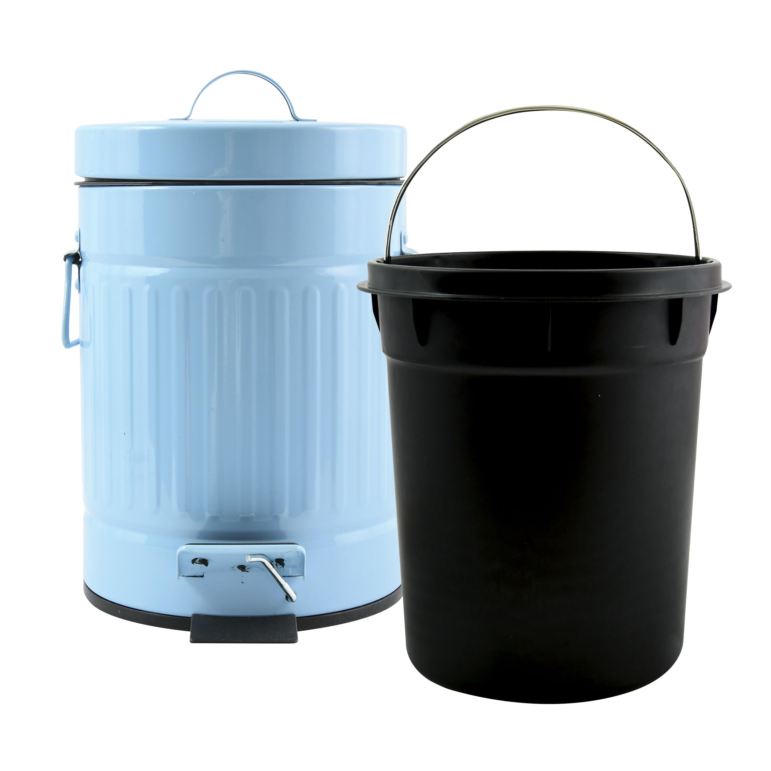 MSV Pedal bin Habana pastel blue