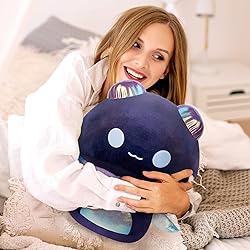 Mewaii 8” Mushroom Plush, Blue Dragonfly Plush