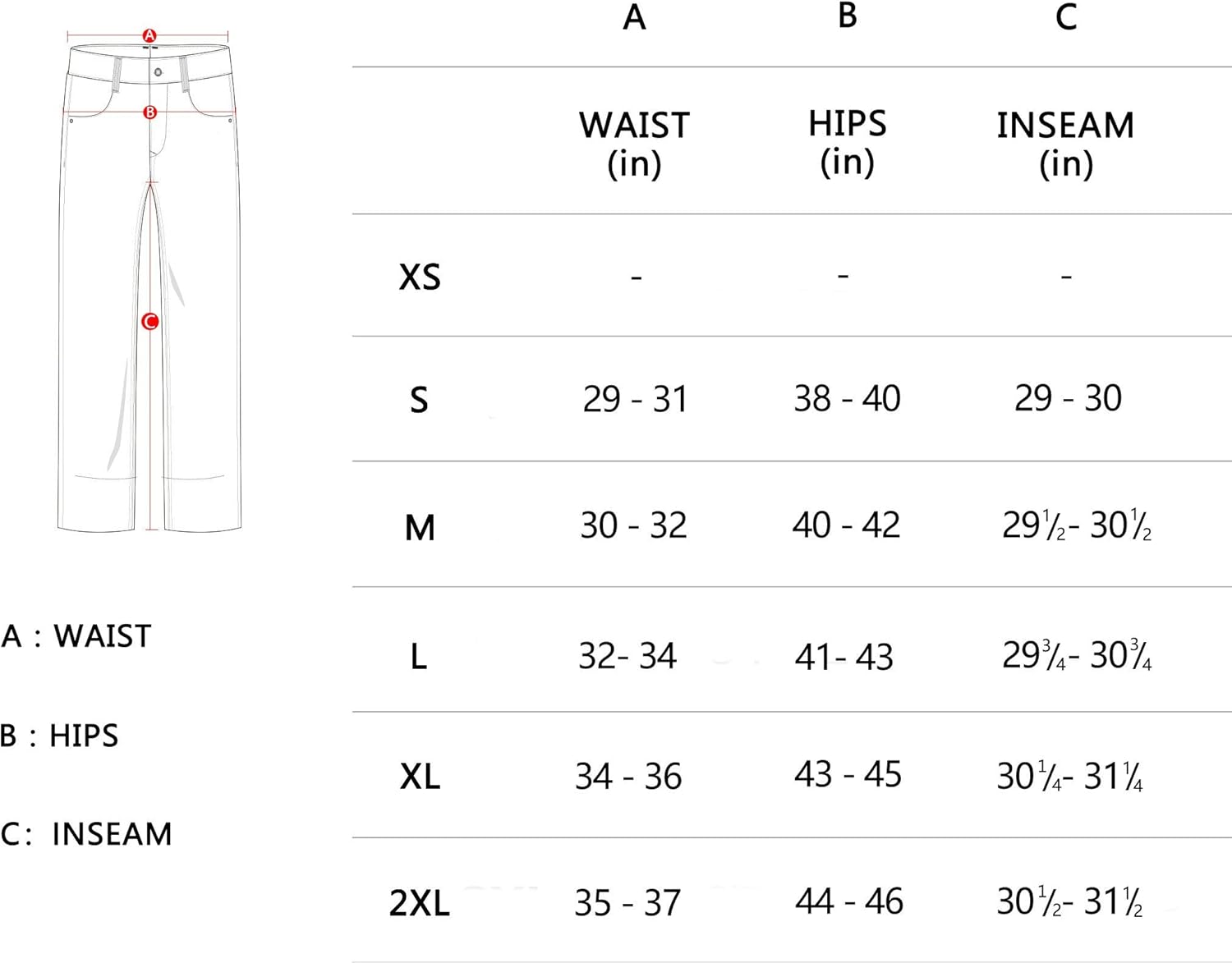 Little Donkey Andy Men's Ultra-Stretch Lightweight Quick Dry Athletic Pants Drawstring Travel Exercise: Clothing