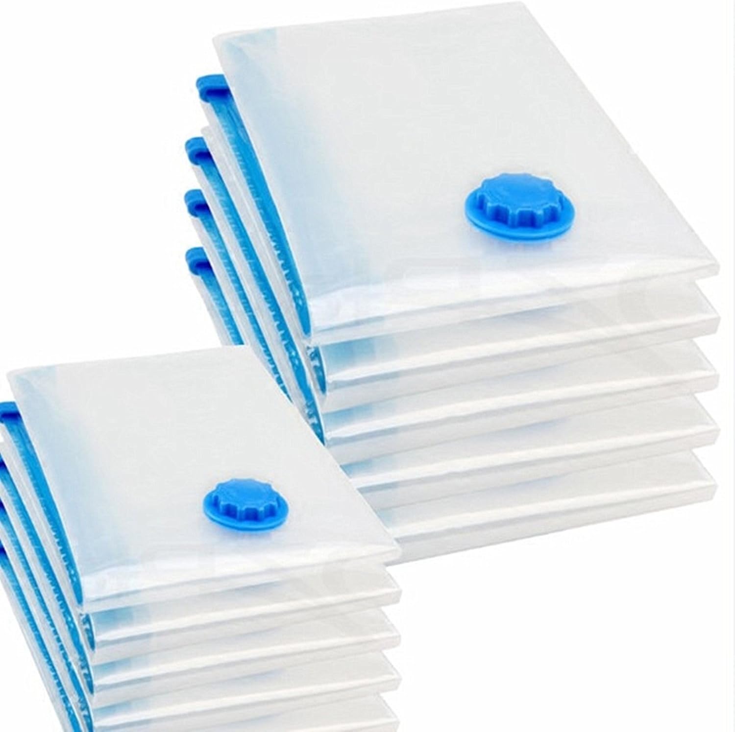 logei® 10pcs/lot set Pack Vacuum Compression Storage Space Saving Seal Plastic Bags,60x80 / 70x120 cm