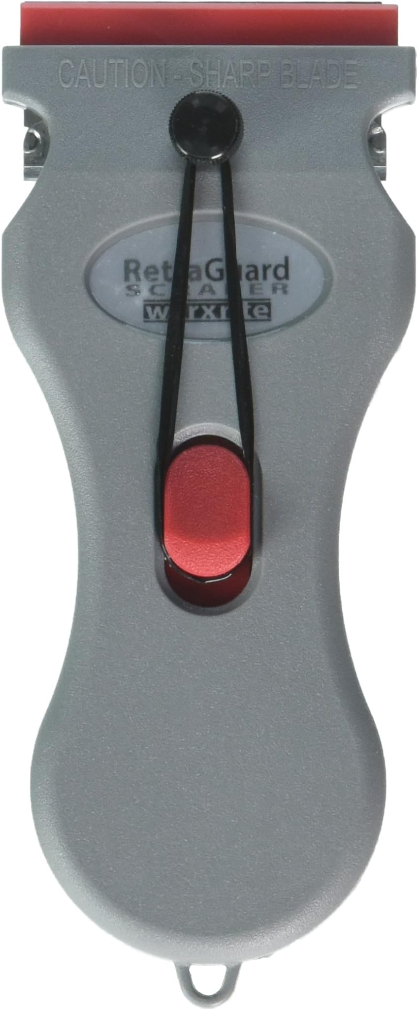 Werxrite RetraGuard Multipurpose Razor Blade Scraper for Glass & Ceramic Stovetops, Tile, Glass Sticker & Adhesive Removal, Paint Scraping, Metal and more (Scraper + 5 Replacement Blades, Grey)