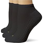HUE Women's Air Sport 3 Pair Pack Quarter Socks