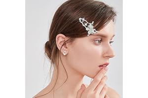 "4PCS Sparkling Imitation Crystal Butterfly Hair Clips Stylish Butterfly Barrettes Y2K Aesthetics Hair Accessories for Party,