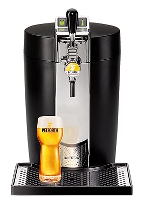 Krups VB7008 5L Dispensador de cerveza de barril - Tirador de cerveza (5,38 kg, 300 x 452 x 494 mm, 61 W, Poder)