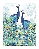 Punch Studio Peacock Duo Pocket Notepad