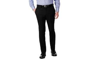 Kenneth Cole REACTION Men's Slim Fit Heather Dress Pant