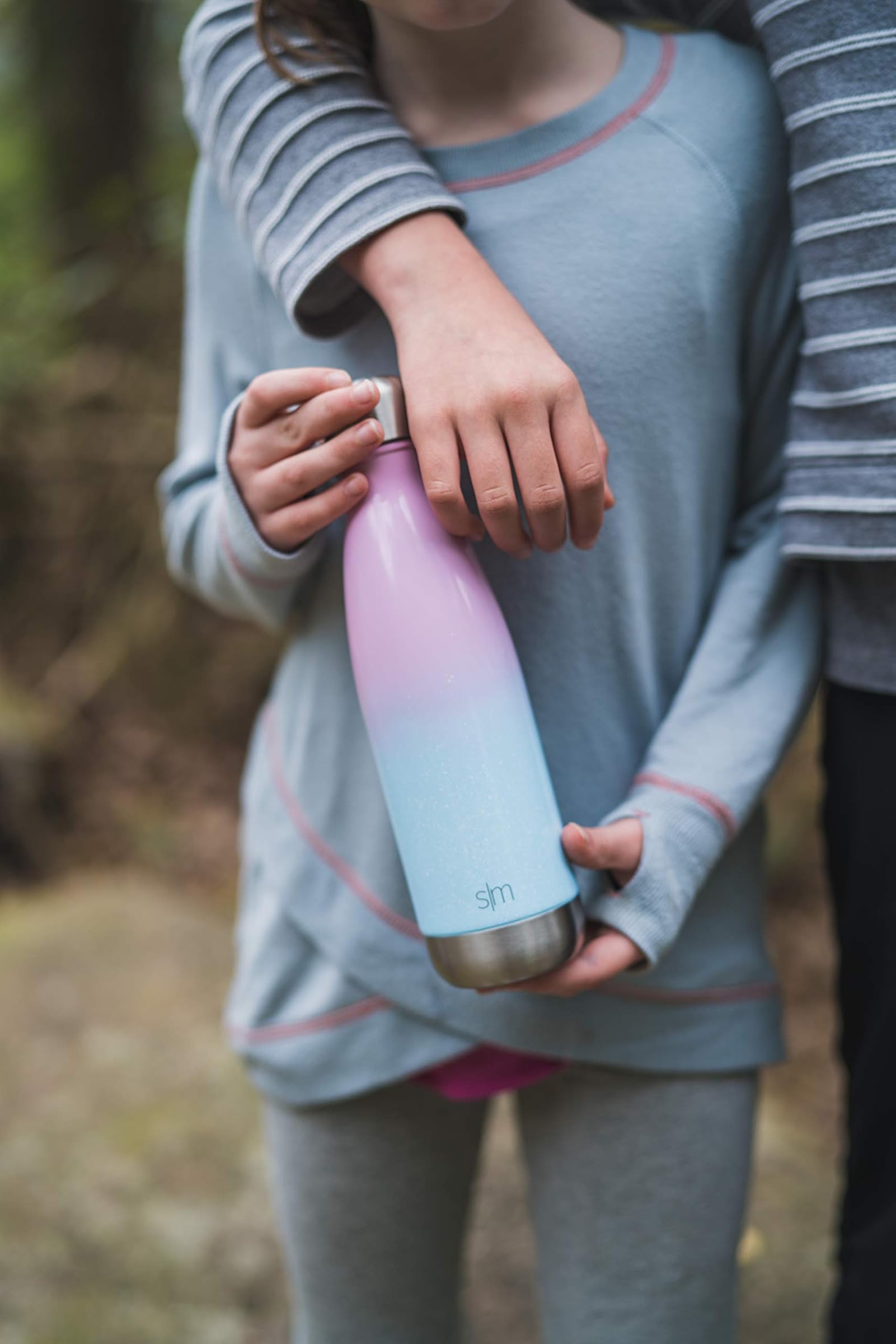 Simple Modern Wavy Water Bottle - Vacuum Insulated Double-walled 18/8 Stainless Steel Hydro Swell Flask