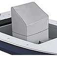 iCOVER Boat Center Console Cover 600D Waterproof Marine Grade for Carolina Skiff, Boston Whaler, Mako, Excel Bay Pro,Wellcraft and Other Brands, 45" H X 40" L X 46" W
