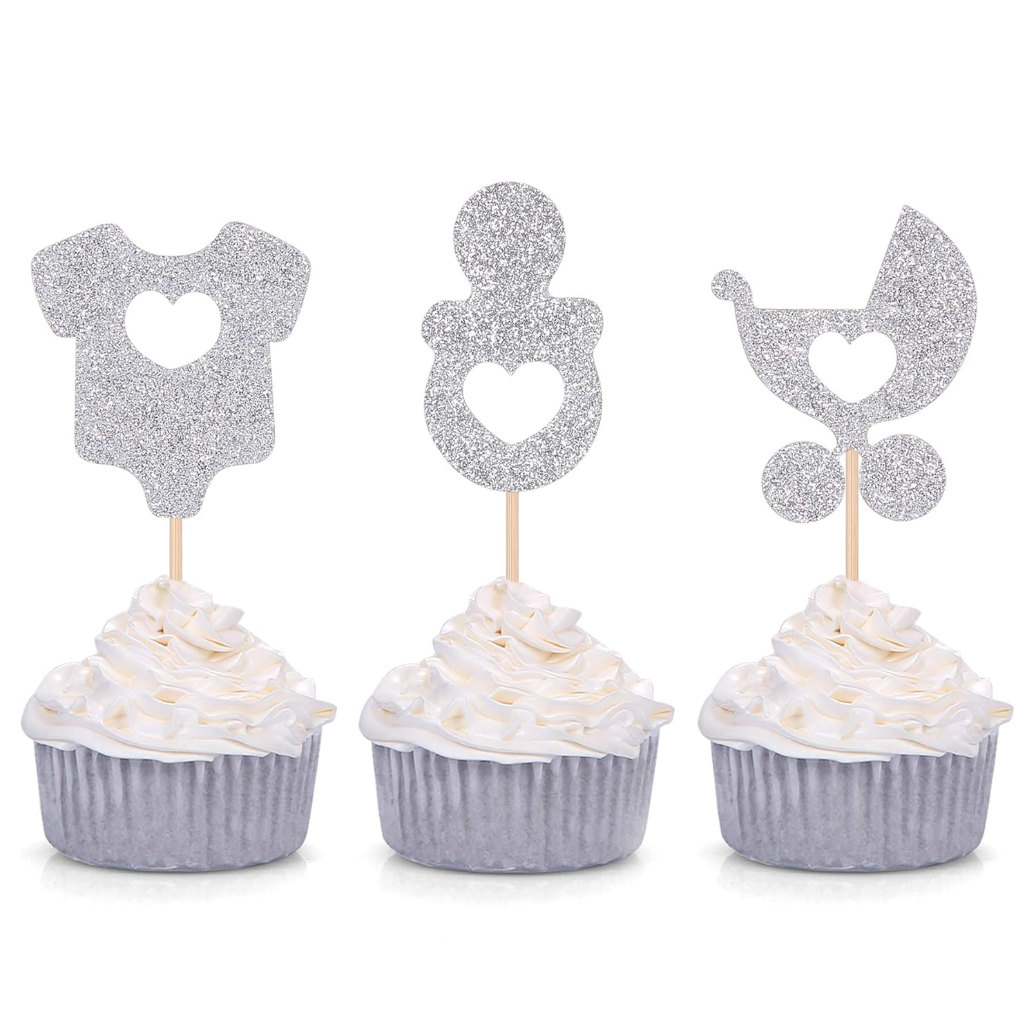 glitter baby stroller