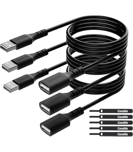 Monoprice 24,99 Meters 25 m USB 2,0 A Male to A Female Active, Cavo prolunga ripetitore Kinect (& PS3 Move compatibile estensione
