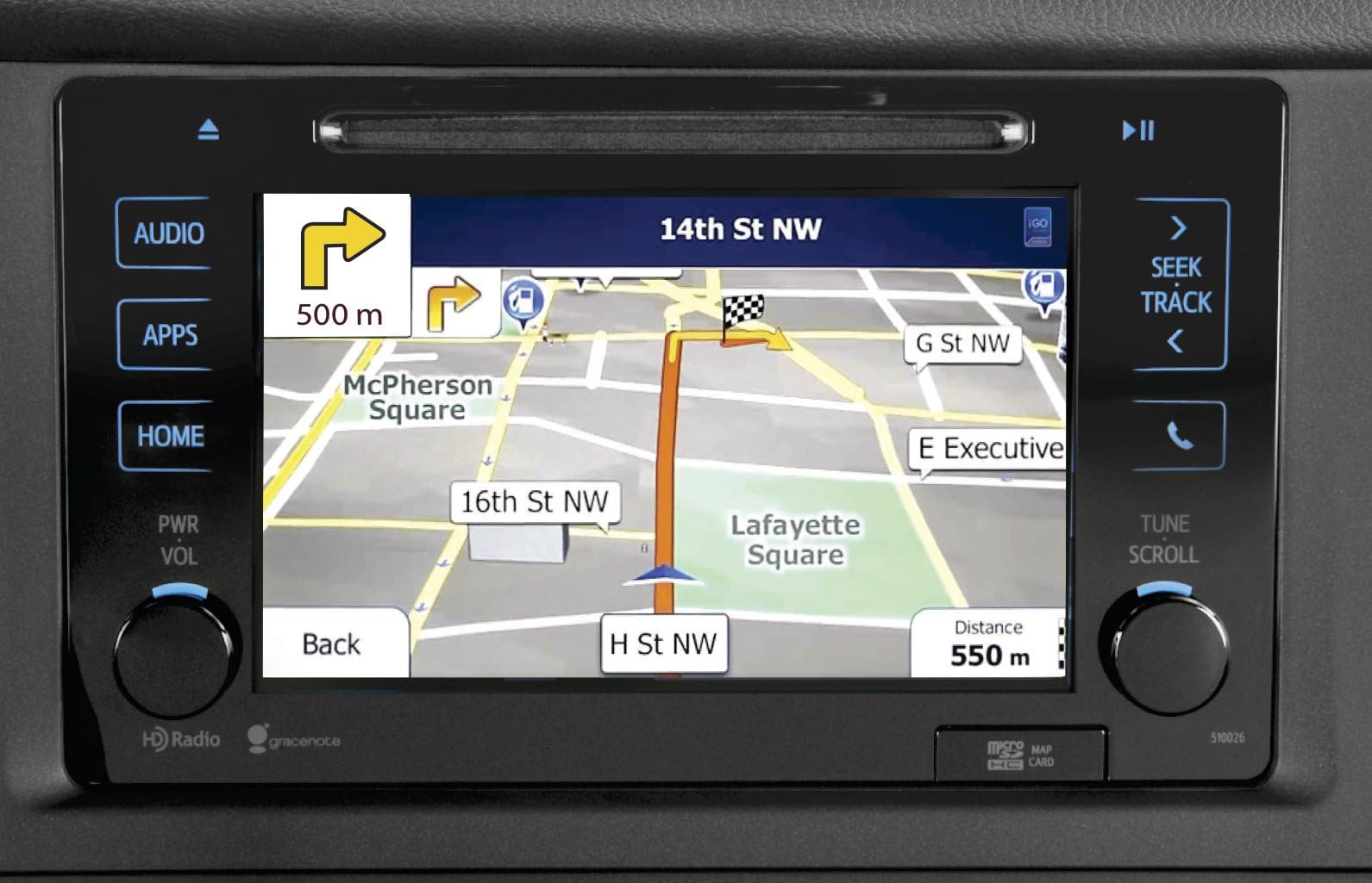 MITO Corporation MIT-NAVTOYOTA6 Nav-i Navigation Interface Kit for select (2015-2017) TOYOTA with 6.1" LCD with Apps Button