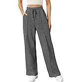 JEKAOYI Womens Wide Leg Sweatpants Baggy Loose Comfy Pants Casual Lounge Sweatpants with Drawstring