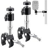 2Pcs T Post Trail Camera Mounts, Trail Camera Mounting Bracket | Trail Camera Holder for Hunting, Adjustable Trailcam Mount, 360&deg; Flexible Adjustment, Easy Installation, Wide Compatibility