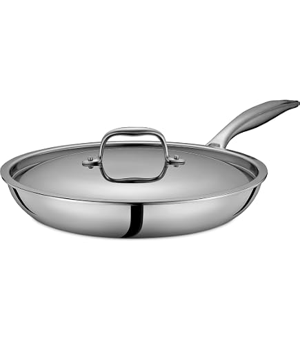 Amazon.com: LEGEND COOKWARE 5-Ply Stainless Steel 12-Inch Frying